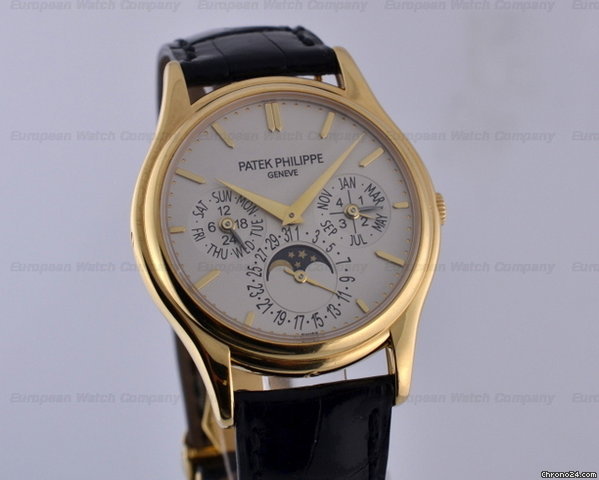 Patek Philippe Perpetual Calendar 18K Yellow Gold 37.2MM