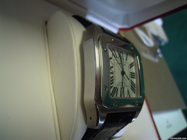 replica Cartier santos 100 XL  Anniversary WATCHES 1 