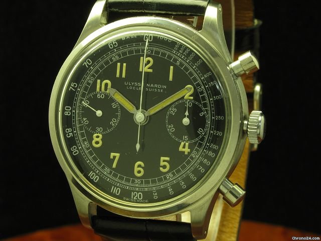 replica Ulysse Nardin Edelstahl Handaufzug Chronograph Herrenuhr WATCHES 1 