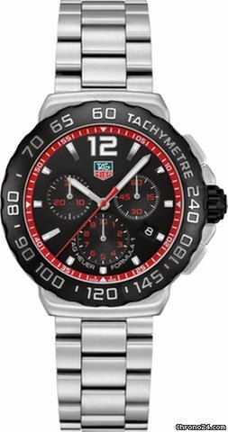 TAG Heuer Formula 1 Black Dial Chronograph Mens Watch CAU1116.BA0858