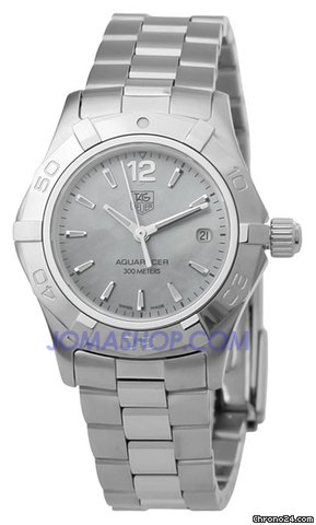 TAG Heuer 2000 Aquaracer Blue Mother-of-Pearl Ladies Watch WAF1417.BA0812