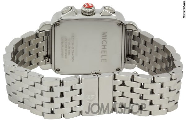 replica Michele Ladies Day Deco Black Dial Chronograph Watch MWW06P000015 WATCHES 1 