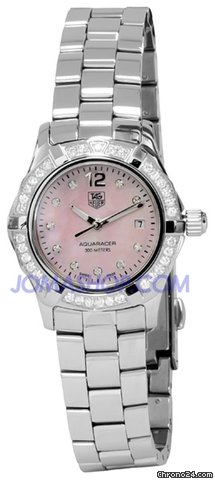 TAG Heuer Aquaracer MOP Diamond Ladies Watch WAF141B.BA0824