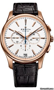 Zenith El Primero Captain Chronograph Rose Gold