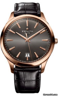 Zenith Elite Captain Central Second Rose Gold
