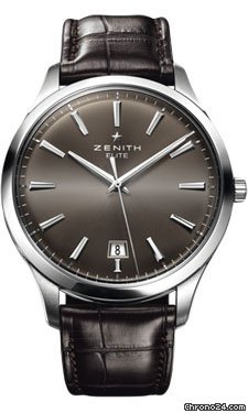 Zenith Elite Captain Central Second Stainless Steel