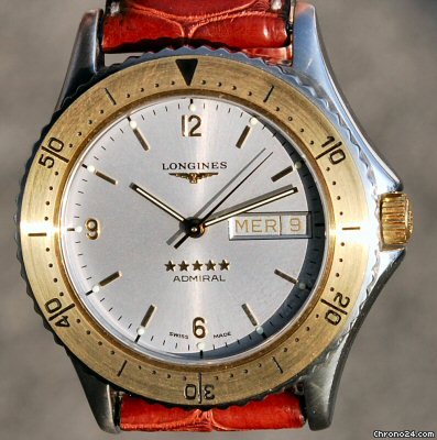 Longines Admiral Autom. Nuovo Garanzia Conc. Ufficiale