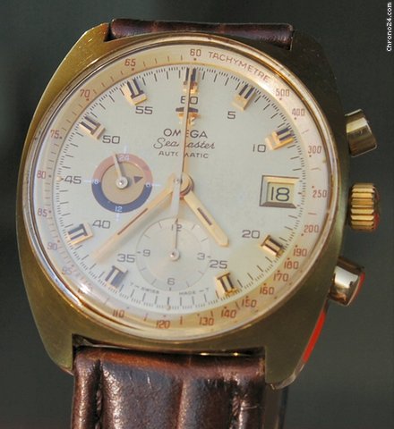 replica Omega Seamaster Chrono Automatico Pl. Oro Del 1972 WATCHES 1 