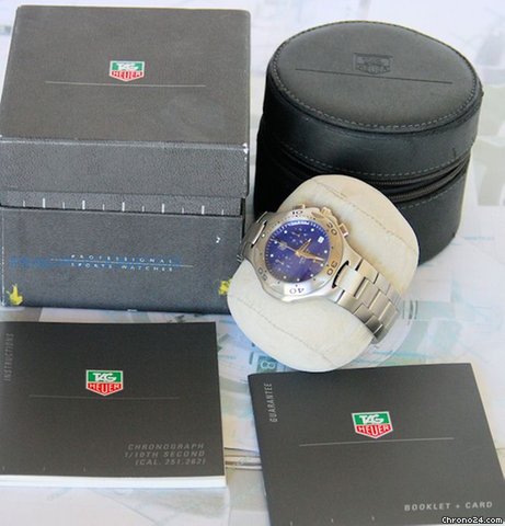 TAG Heuer Crono Kirium Professional Sub 200 Metri Nuovo