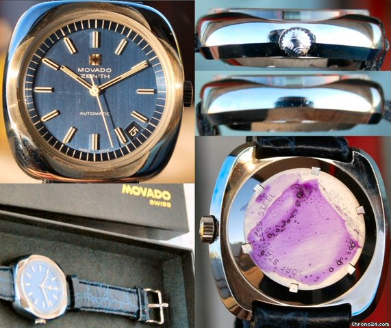 Zenith Movado Raro Automatic Cassa Particolare Nuovo