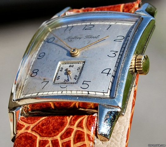 replica Tissot Anni 50 Con Cassa Rettangolare Placcato Oro WATCHES 1 