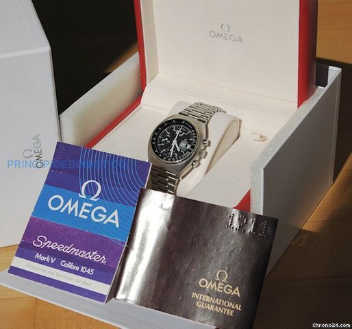 Omega Speedmaster 1985 Acciaio Raro Mov.1045+doc