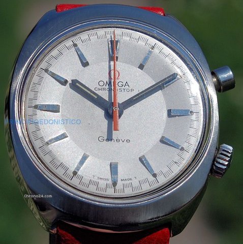 Omega Seamaster Chronostop Geneve Bianco Del 1968