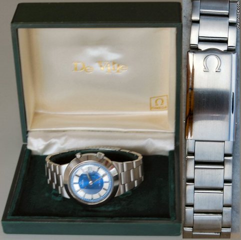 Omega De Ville Rarissimo Cronostop Con Cofanetto Epoca