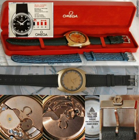 Omega Seamaster Automatico Del 1970 Pl. Oro Nuovo