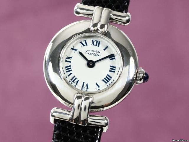 Cartier Silber Quarz