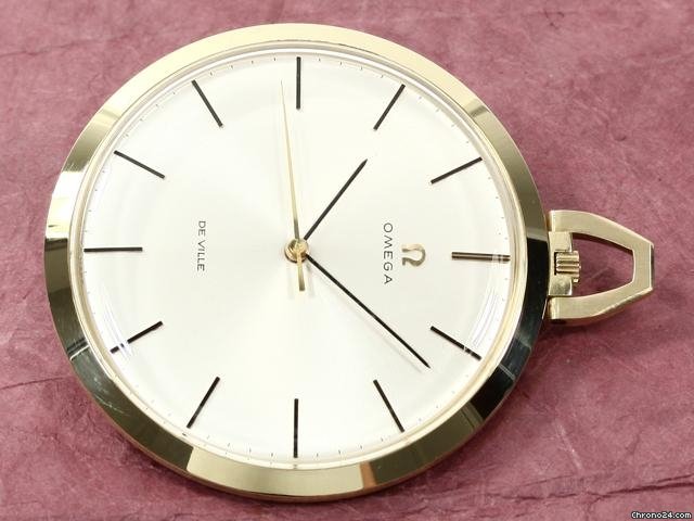 replica Omega Taschenuhr 14k Gelbgold Handaufzug Ref. 1714 WATCHES 1 