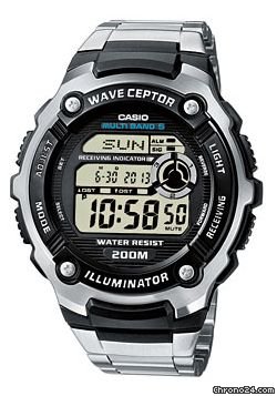Casio Wave Ceptor men's radio controlled watch