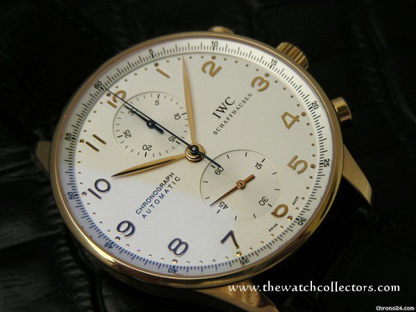 replica IWC Portugeiser Automatic Pink Gold "Ref.3714" Full Set WATCHES 1 
