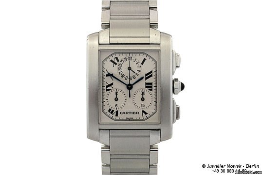 Cartier Tank Francaise Chronograph