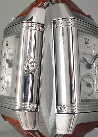 replica Jaeger-LeCoultre Reverso Duetto 32 Diamonds WATCHES 1 