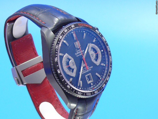 replica TAG Heuer GRAND CARRERA CHRONOGRAPH SCHWARZ HERREN AUTOMATIK WATCHES 1 