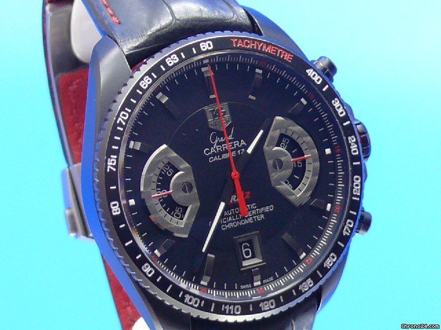 TAG Heuer GRAND CARRERA CHRONOGRAPH SCHWARZ HERREN AUTOMATIK
