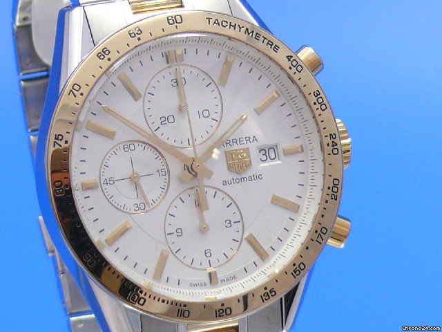 TAG Heuer CARRERA AUTOMATIK CHRONOGRAPH STAHL/GOLD