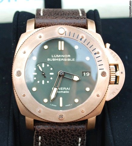 Panerai PAM382 LUMINOR 1950 SUBMERSIBLE 3 DAYS BRONZO