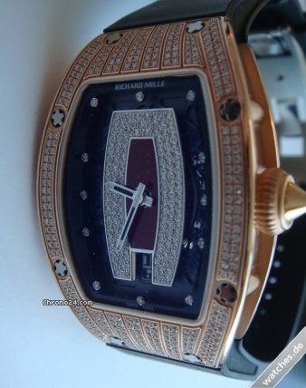 Richard Mille RM 007 PG - RM007 Red Dial/Bezel Diamonds