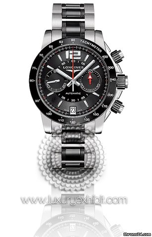 Longines Admiral Stainless Steel Mens Watch L3.667.4.56.7