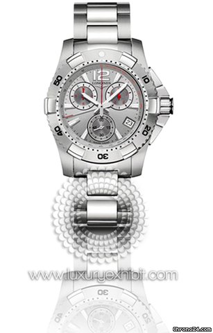 Longines HydroConquest Chronograph Stainless Steel Mens Watch L3.650.4.76.6