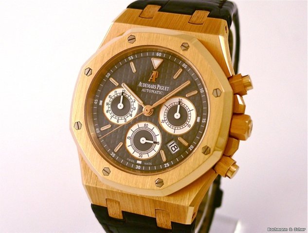 Audemars Piguet Royal Oak, Chronograph, Automatic, 18k Rose Gold