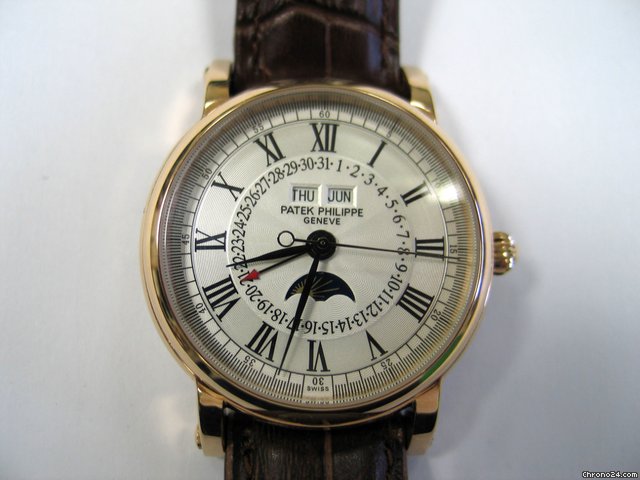 Patek Philippe QuantiEme perpetuel chronographe or rose