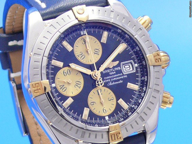 Breitling CHRONOMAT EVOLUTION STAHL/GOLD NEU