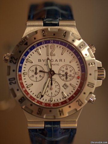 Bulgari diagono professional chrono gmt