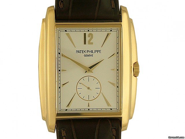 Patek Philippe Gondolo Handaufzug 18kt Gelbgold Ref. 5124 43x33mm