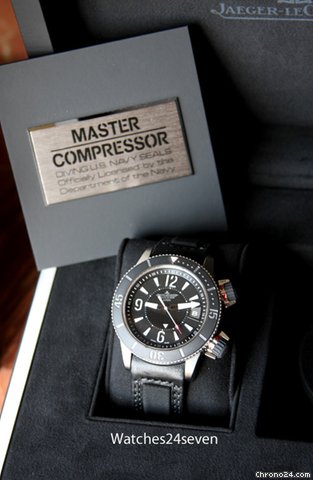 Jaeger-LeCoultre Master Compressor Diving Alarm Navy SEALs LTD 44 mm