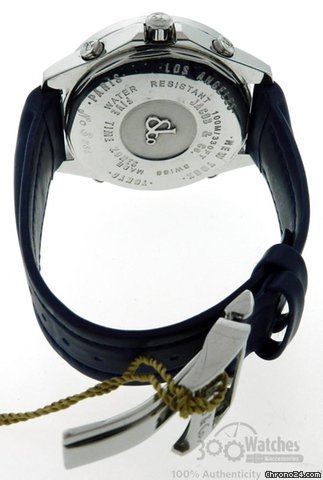 replica Jacob & Co. Men's  Five Time Zones JC8 Blue Mother of Pearl Diamond Watch WATCHES 1 