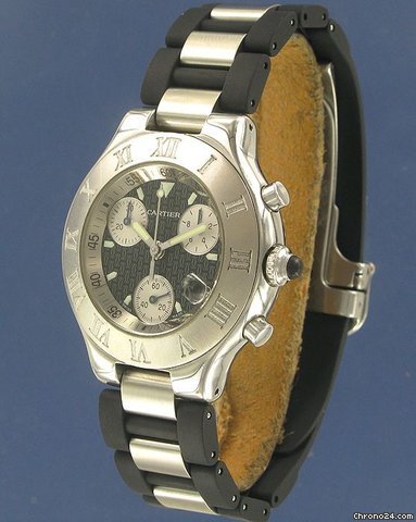 replica Cartier 21 Chronoscaph GM WATCHES 1 