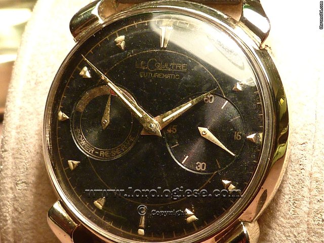 Jaeger-LeCoultre Futurmatic - Original, and Rare Black Dial