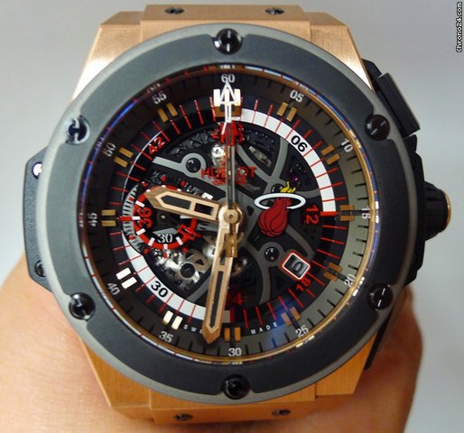 Hublot King Power 48mm Miami Heat Chronograph