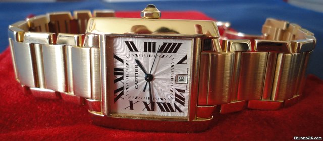 Cartier Tank Francaise Gold Large