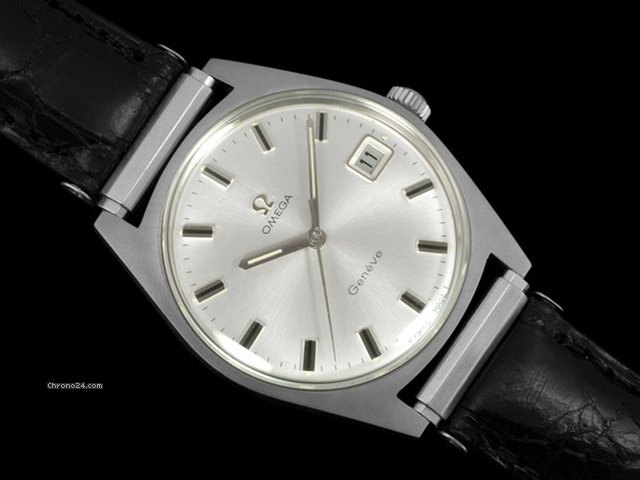 Omega 1969 OMEGA Vintage GENEVE Mens Dress Watch, Waterproof, Date