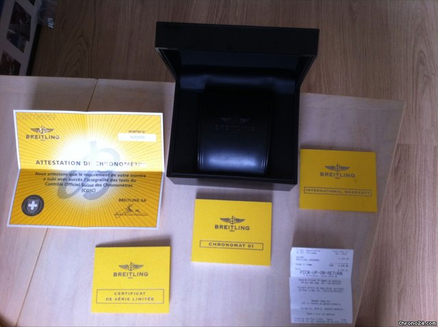 replica Breitling Chronomat B01 limited edition WATCHES 1 