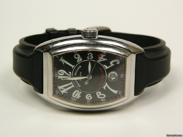 Franck Muller CONQUISTADOR REF. 8005SC STAINLESS STEEL AND RUBBER