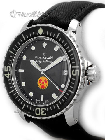 replica Blancpain 50 Fathoms "Tribute to Fifty Fathoms"-  "No Radiations" 1950s Re-Edition - Special Limited Edition 500 Pieces - 45mm Stainless Steel WATCHES 1 