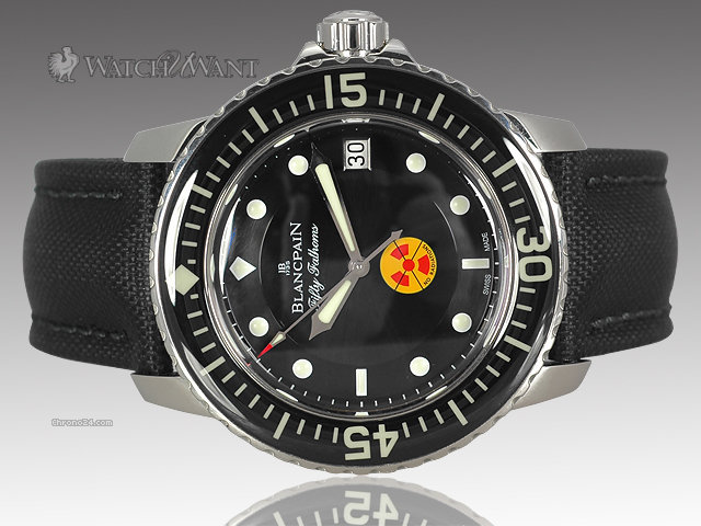 Blancpain 50 Fathoms "Tribute to Fifty Fathoms"-  "No Radiations" 1950s Re-Edition - Special Limited Edition 500 Pieces - 45mm Stainless Steel