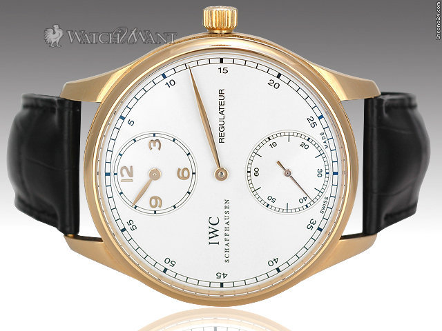IWC Schaffhausen Portuguese Regulateur - 43mm Rose Gold - 5444-02