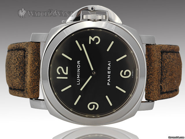 Panerai PAM 002 Luminor Base 44mm Polished Stainless Steel